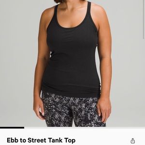 Ebb to street tank size 12 lululemon